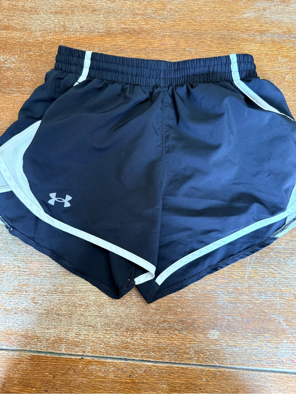 Under Armour Women's Black Athletic Shorts with Light Trim